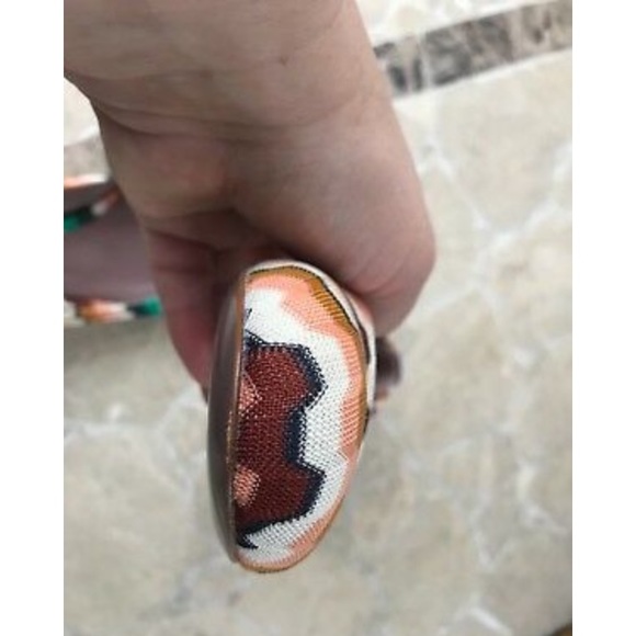 Missoni zig- zag so 9 made in Italy flats - Picture 6 of 7